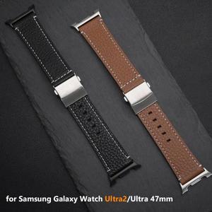 삼성 갤럭시 워치 8 클래식 46mm 가죽 스트랩, 울트라 밴드, 코레아 액세서리