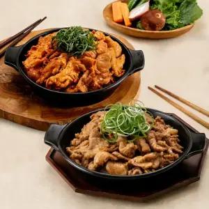[내일도착] 미소 매콤 돼지 불고기 200g 2개 + 불고기 200g 2개