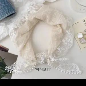 미니스카프 스카프 미니 실크 방도 여성 삼각 목 여름 가을 무지 사각 면 가방 국산 봄
