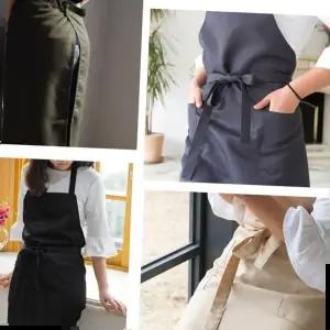 원피스앞치마 꽃집 공방 까페 ELEGANCE 방수 롱앞치마