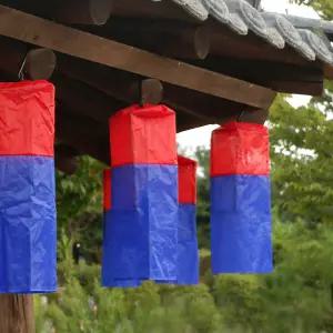 청사초롱 ( 프레임 전통 결혼식 혼례 함들이 민속 개업 공예품 한옥 주점 인테리어 소품 )