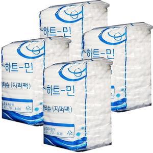 지퍼백포장 50T 800매(4x200) 대용량 식당 업소용물티슈