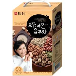 담터 호두 아몬드 율무차 50T+5T [콘푸레이크 천마차/대추/생강/쌍화/핫초코/코코아/라떼/