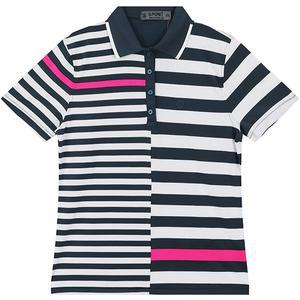 [지포어][정품] 지포어 여성 골프웨어 Bold Stripe Polo T-Shirts (G4LS22K03-TWLT)
