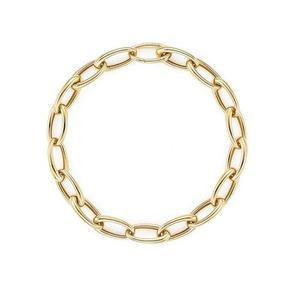 [로이드](센텀시티점)14K 모던브리티쉬 타원 클립 팔찌 (7.3mm) LWB23047G
