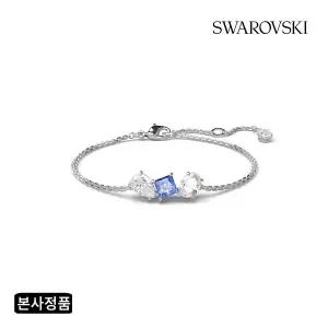 [스와로브스키](강남점)[본사정품/쇼핑백증정] Mesmera 블루 로듐 팔찌 M 5668359