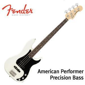 [프리버드] 펜더 베이스 Fender USA American Performer Precision Bass Arctic White 019-8600-380