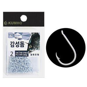금호조침 감성돔 덕용 지누 치누 낚시 바늘 100 채비 2호 3호 4호 5호 6호
