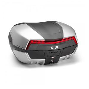 GIVI 기비 탑박스 V58-N (맥시아5 - 실버커버/레드반사경) 58리터