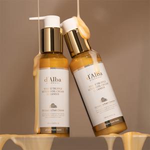 [달바]화이트 트러플 리턴 오일 크림 클렌저 150ml + 150ml / 번거로움 없이 원 스텝 딥 클렌징