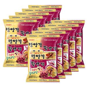 크라운 밤양갱+팥양갱 10번들 500g,10개, 1BOX (50gx100개입)