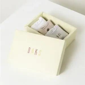 [닥스](강남점)DBSS4F231WT [여성페이크삭스3족] 면혼방 자수장식 페이크삭스 3족세트