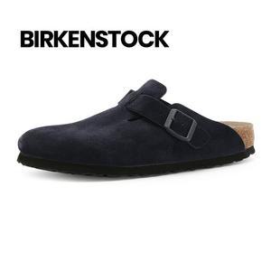 버켄스탁 보스턴 BS  네로우 스웨이드 레더 미드나잇 (1023865)(size 230-250)