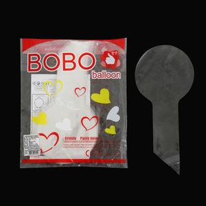 35센티 버블데코 주입구확장 6cm (보보50입) 투명 PVC 풍선 버블풍선