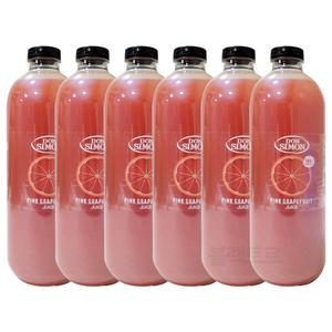 돈시몬 자몽주스 1L X 6개 착즙 쥬스 코스트코