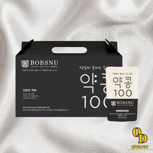 밥스누 약콩100 무설탕 무가당 검은콩두유 190ML 20포