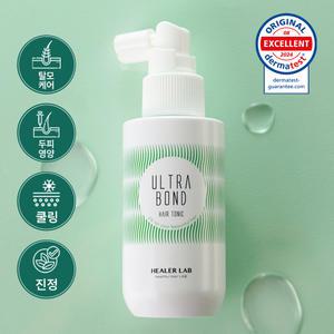 힐러랩 울트라본드 솔루나 탈모 헤어 두피 쿨링 토닉 스프레이 두피 앰플 100ml