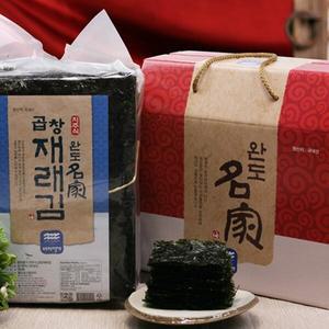 완도명가 고급곱창재래김선물세트2호