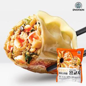 디보션 식물성 제로 콜레스테롤 왕교자 찐새우맛 420g x 2팩/4팩