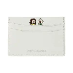 스미스 앤 레더 x 빵빵이 카드 지갑 베이지 Smith  Leather x Bbangbbang Card Wallet Beige