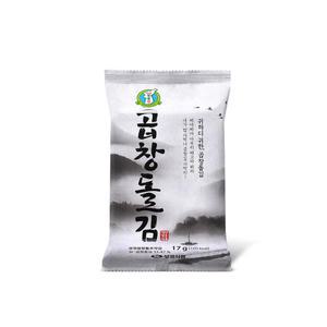 지도표 성경김  곱창돌김 식탁김 17g 10봉