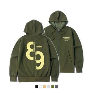 EIGHTY NINE 프리미엄 기모 후드 집업 (SPJ4-4NH1290)