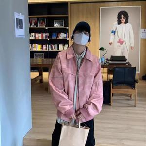 남자점퍼 블루종항공 항공 점퍼 가죽 아우터 봄가을 루즈핏 재킷 원템3
