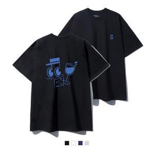 PARISIENNE 오버핏 반팔 티셔츠 (GOS2-5SP145)