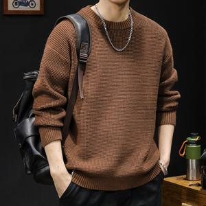 라운드 와플 니트