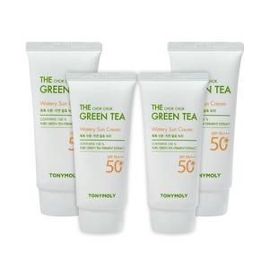 토니모리 더촉촉 그린티 수분 선크림 썬크림 50ml 4개