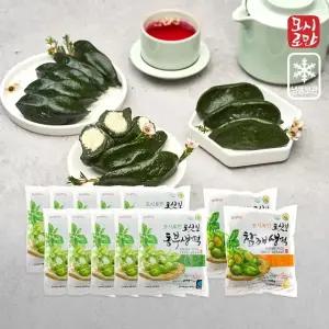 모시로만 모싯잎 동부생떡10봉 + 참깨생떡2봉 (총 120개입)