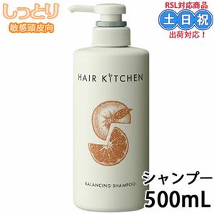 시세이도 헤어 키친 밸런싱 샴푸 500ml 미용실 전매 논실리콘 아미노산 아미노산계