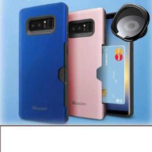 [RG94MO35]LG G8 뉴 일루션 텔 심플 카드범퍼 메탈링SET
