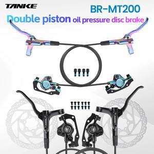 자전거 MT200 BL 레버 유압 BR 핑거 스틸 디스크 800 1600mm MTB 부품 브레이크 업그레이드 TANKE