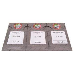 30PCS 오르간 ELX705 2022 가정용 휴대용 Serger 및 Coverstitch 재봉틀 볼 포인트 바늘
