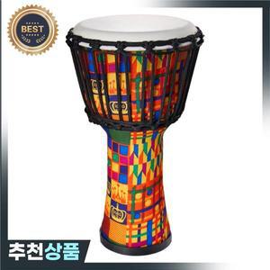 염소 가죽 드럼 젬베 다채로운 아트 패턴 초보자   어린이용 훌륭한  8 악기