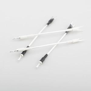 4pcs 하이 엔드 Hifi 오디오 Nordost Odin 실버 도금 점퍼 와이어  스피커 케이블
