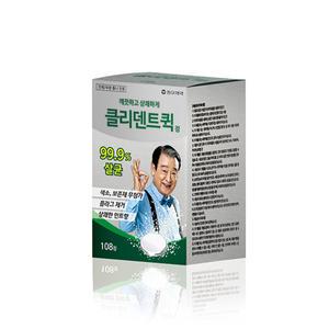 동아제약 퀵정 의치세정제 108개입 1개