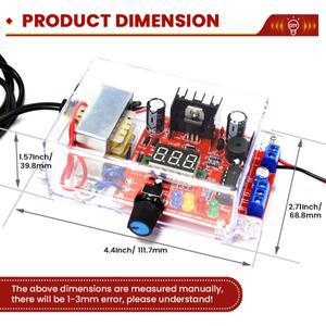 전자 부품 DIY 키트 PCB 보드 전자 LM317 조정 가능한 110V 220V-1.25V-12.5V 스텝 다운 공급 장치 모듈