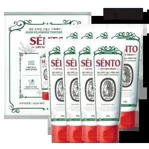 센.토 프라임 고불소 구.취케어 치약 아쿠아민트향 120g 8개