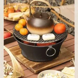 옛날 화로 연탄구이 화덕 테이블 가정용 연탄 1개