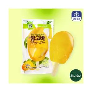 냉동 망고바 달콤한 망고스틱 500g 생망고 100% (50g X 10개) 천연간식