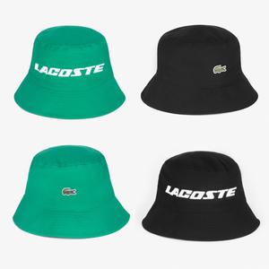 [LACOSTE] 라코스테 정품 골프 레터링 포인트 버킷햇 (RK222E)