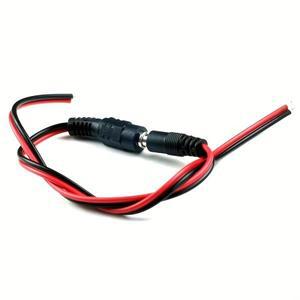 10개 12V DC 커넥터 남성 잭 케이블 와이어 라인 어댑터 플러그 전원 공급 장치 LED 스트립 빛용도 5.5X2.1