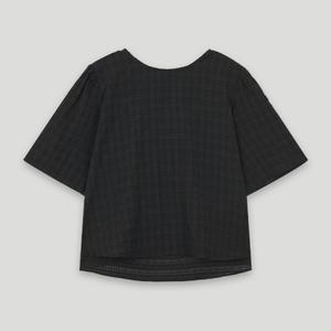 [롯데백화점]코데즈컴바인 시스루 라운드넥 블라우스 (CKB-BL002W6)