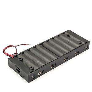 10 슬롯 AA 배터리 홀더 10AA 상자 케이스 보관 15V 라인 DIY