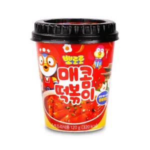 뽀로로 매콤 떡볶이 120g 소비기한 25.10.15