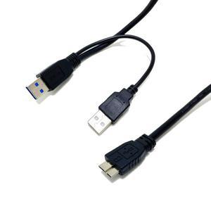 0.7M 2FT USB 3.0 AM-마이크로 B 타입 Y 2.0 전원 케이블 HDD 외장 하드 용