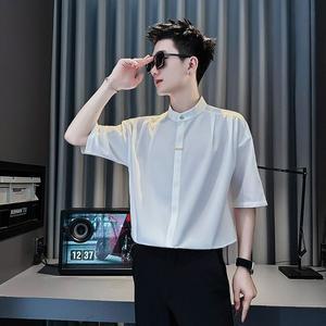 남성 차이나 셔츠 반팔 쿨링 소매 C07Z2G 원템2