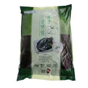 [반찬단지] 매실간장깻잎 4kg 수입